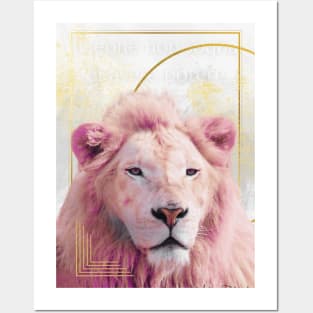 Hibiscus lion Posters and Art